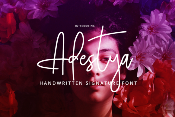 Adestya: A Handcrafted Font for Stunning Web Design