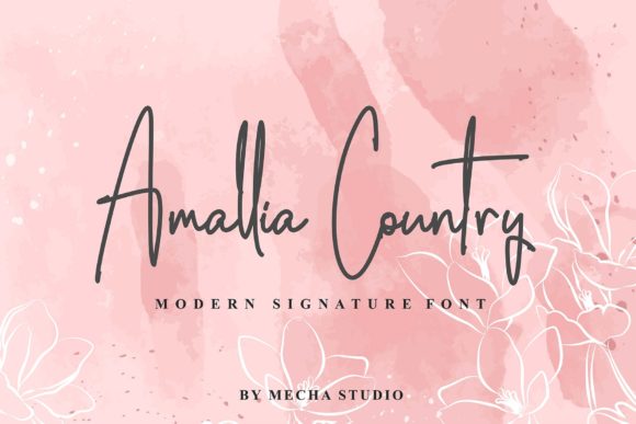 Amalia Country: A Font to Elevate Your Brand