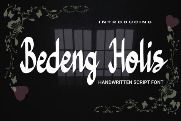 Bedeng Holis: The Modern Handwritten Font for Bold Branding