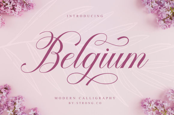Belgium: A Delicate and Elegant Handwritten Font for Branding