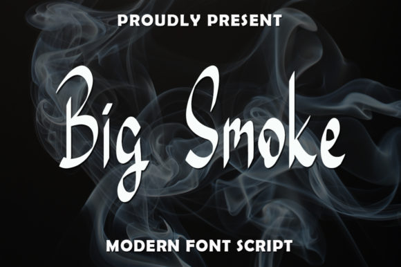 Big Smoke: A Versatile Handwritten Font for Crafters