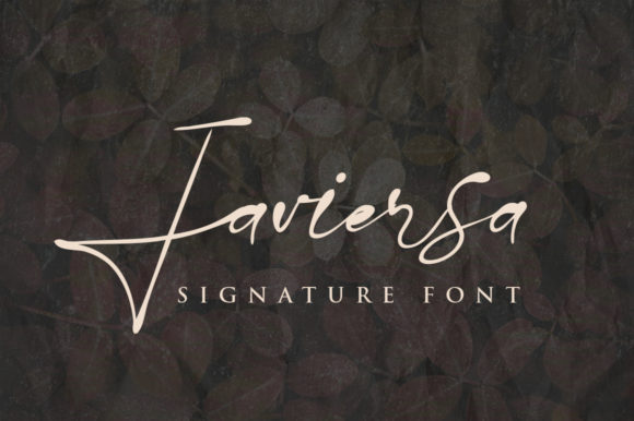 Bring Elegance to Your Handmade Creations with Javiersa Font
