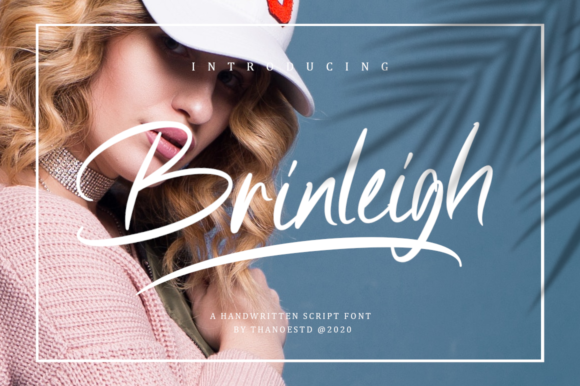 Brinleigh: A Handwritten Font for Crafters and Makers