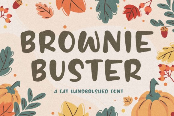Brownie Buster: A Versatile Font for Creative Marketers