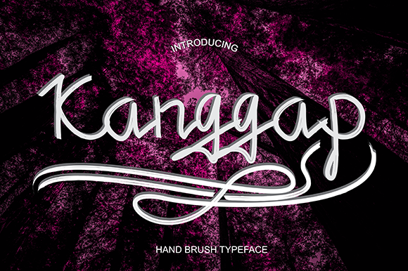 Discover Kanggap: A Versatile Handwritten Font for Creative Projects