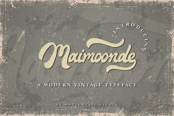 Discover Maimoonde: A Font for Elegant Editorial Design