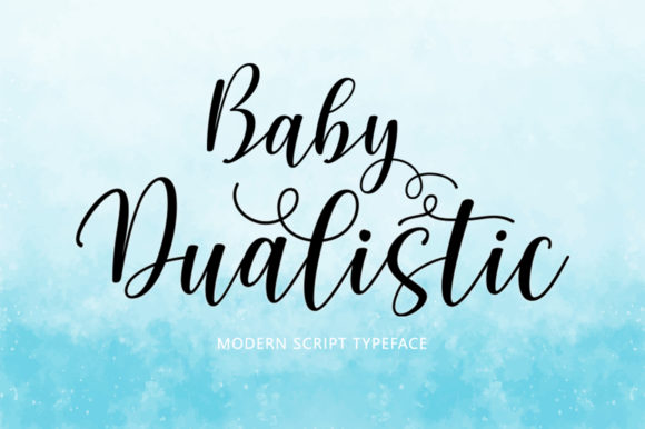 Discovering Baby Dualistic: A Charming Script Font for Editorial Design