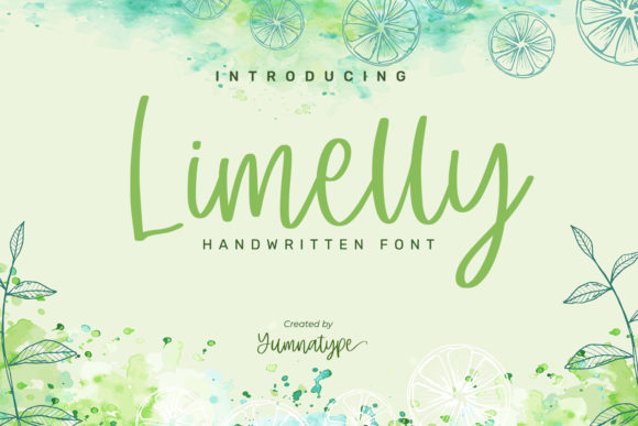 Elevate Your Brand with Limelly: A Premium Handwritten Font