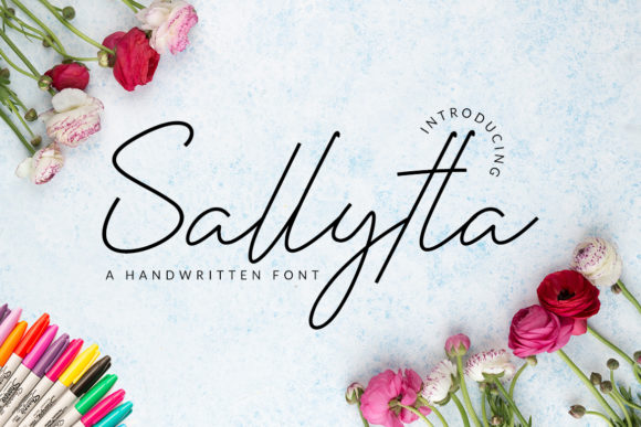 Elevate Your Editorial Design with Sallytta Font