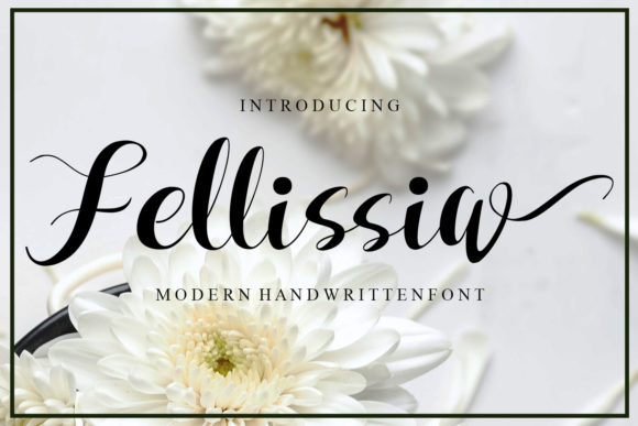 Enhance Your Brand with Fellissia: A Romantic Handwritten Font