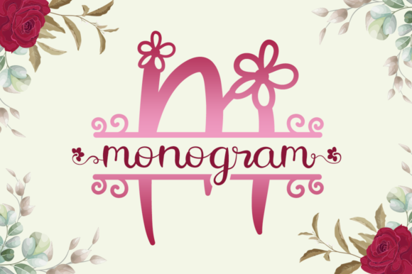 Enhance Your Brand with Flower Monogram Font