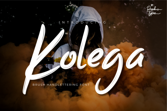 Enhance Your Brand with Kolega: A Bold Handwritten Font