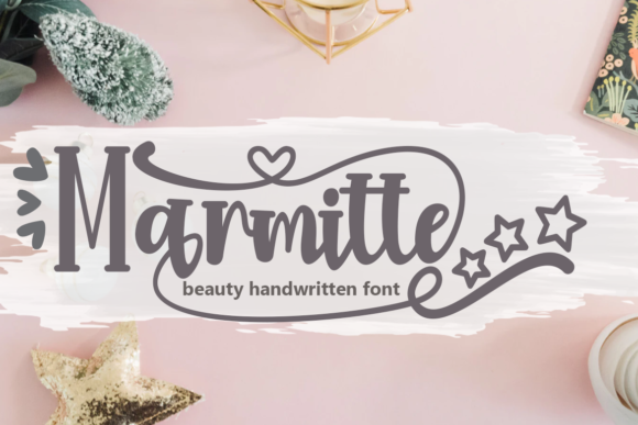 Enhance Your Brand with Marmitte: A Charming Handwritten Font