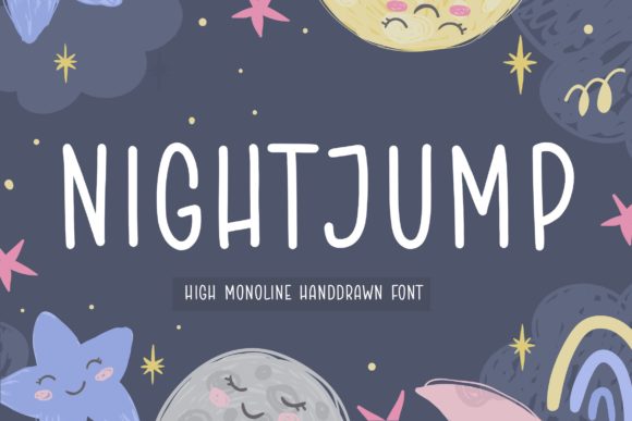 Enhance Your Brand with Night Jump: A Versatile Handwritten Font