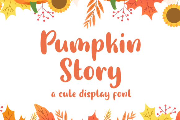 Enhance Your Brand with the Charming Pumpkin Story Font
