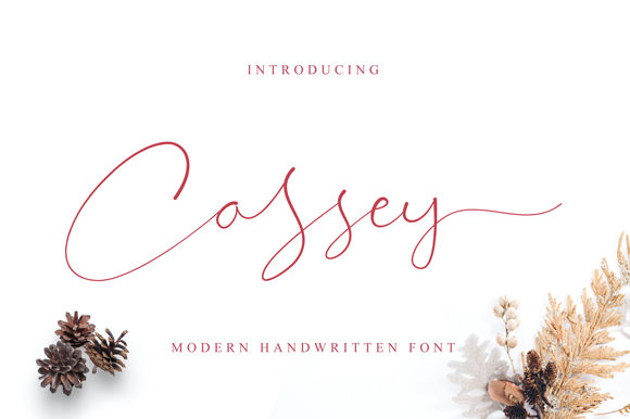 Enhance Your Campaign with Cassey: A Stylish Script Font