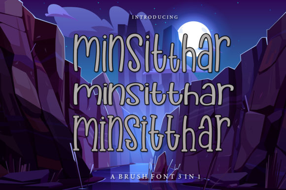Exploring Minsitthar: A Unique Handwritten Font for Branding
