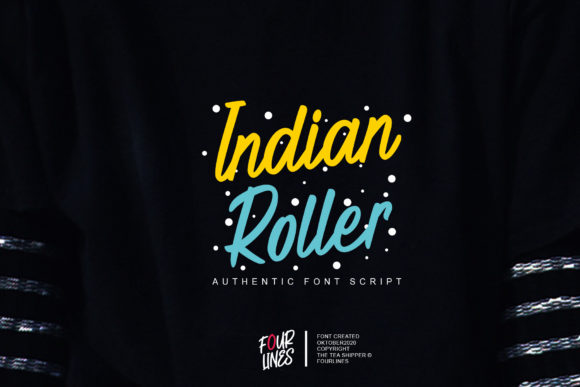 Indian Roller: A Stylish Handwritten Font for Web Design