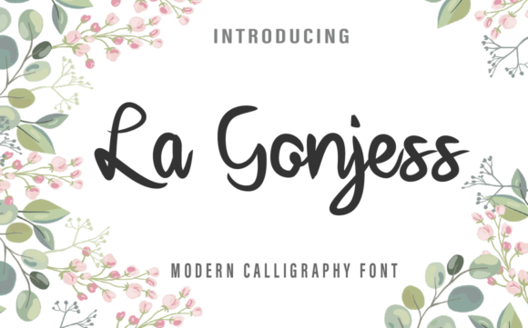 La Gonjess: A Charming Script Font for Your Brand