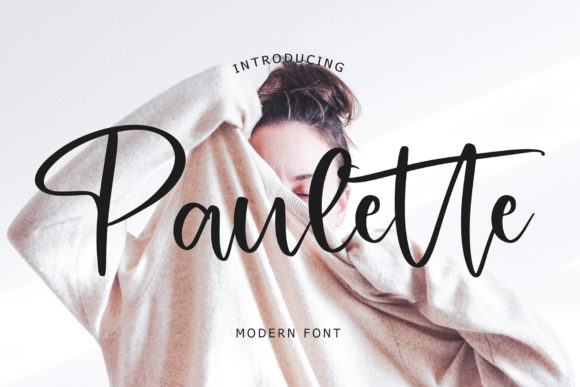 Paulette: A Stylish Script Font for Elegant Editorial Design