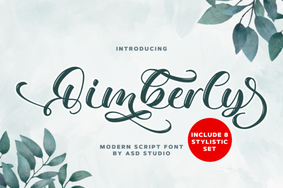 Qimberly: A Modern Calligraphy Font for Elegant Branding