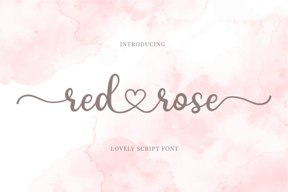 Red Rose: A Handwritten Font for Elegant Web Design