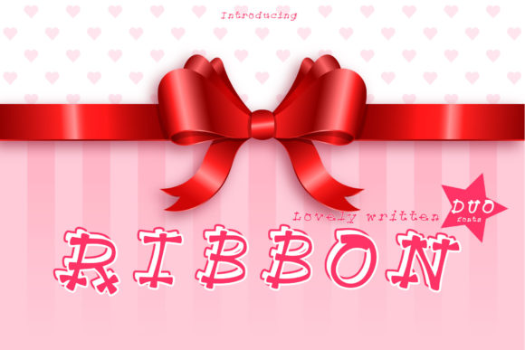 Ribbon: A Whimsical Handwritten Font for Engaging Campaigns