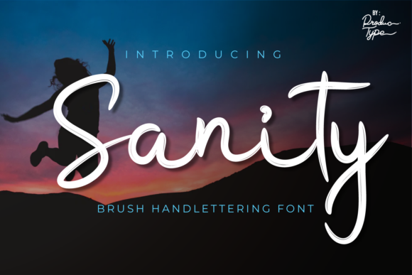 Sanity: A Handwritten Font for Professional Branding