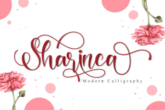 Sharinca: Elevate Your Brand with This Elegant Script Font