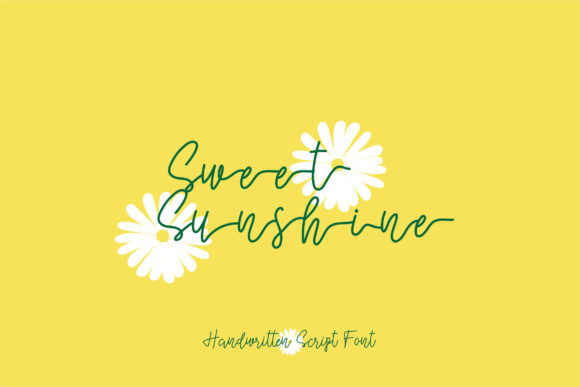 Sweet Sunshine: A Versatile Script Font for Elegant Web Design
