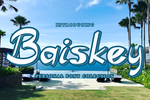 Transform Your Brand with Baiskey: A Trendy Handwritten Font