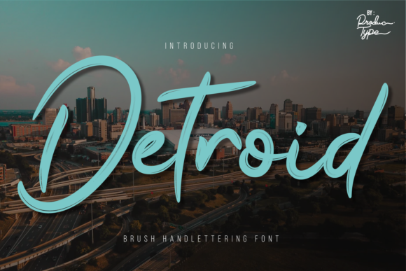 Transform Your Brand with Detroid: A Friendly Handwritten Font