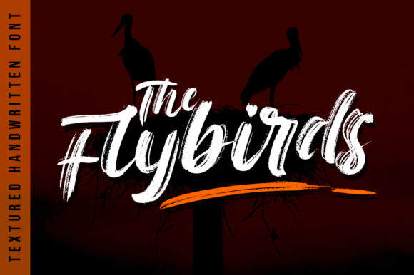 Transform Your Brand with The Flybirds Font