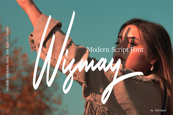 Wismay: A Classy Script Font for Elegant Web Design